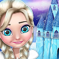 Ice Princess Doll House Design and Decoration Game Cover