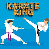 Karate king Game Cover