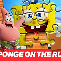 Sponge on the Run Jigsaw Puzzle Game Cover