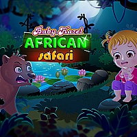 Baby Hazel African Safari Game Cover
