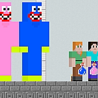 Huggy Kissy vs Steve Alex Game Cover