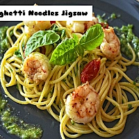 Spaghetti Noodles Jigsaw Game Cover