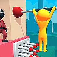 Squid Fall Guy Game Cover