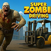 Super Zombie Driving Game Cover