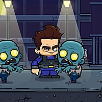 City Zombie Survival 2D Game Cover