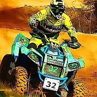 Extreme Quad Bike Jigsaw Game Cover