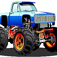 Monster Truck Puzzle Game Cover