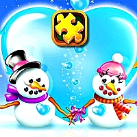 Winter Holiday Puzzles Game Cover
