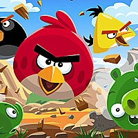 Angry Birds Mad Jumps Game Cover