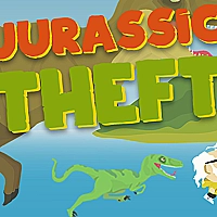 Jurrasic Theft Game Cover
