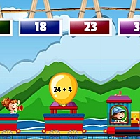 Math Train Addition Game Cover