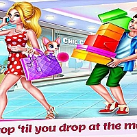 Shopping Mall For Rich Girls Supermarket Cashier Game Cover