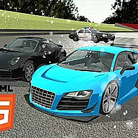 SuperCars Crazy Racing 2023 Game Cover