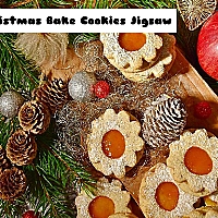 Christmas Bake Cookies Jigsaw Game Cover