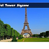Eiffel Tower Jigsaw Game Cover