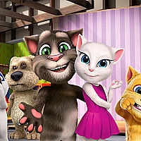 GF Talking Tom Jigsaw Puzzle Game Cover