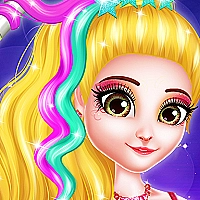 Hair Saloon Color by Number - Girls Fashions Game Cover