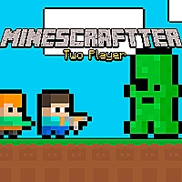 Minescraftter Two Player Game Cover