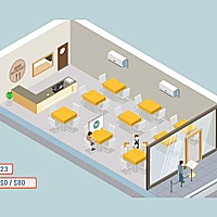 Open Restaurant Simulator Game Cover