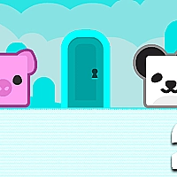 Panda Escape With Piggy 2 Game Cover