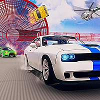 Stunt Car Impossible Challenge Track Game Cover