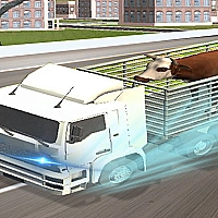 Wild Animal Transport Truck Game Cover