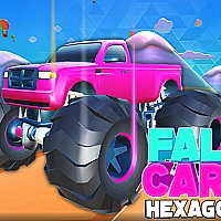 Fall Cars : Hexagon  Game Cover