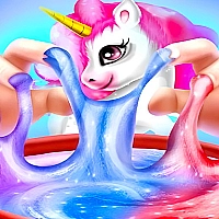 Kids Unicorn Slime  Game Cover