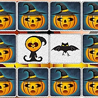 Memory Kids Halloween Game Cover
