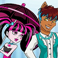Monster High Couple Dressup Game Cover