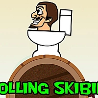 Rolling Skibidi Game Cover