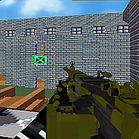 Blocky Combat Swat Fun 3D Game Cover