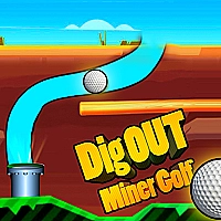 Dig Out Miner Golf Game Cover