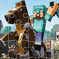 Minecraft Puzzles Game Cover