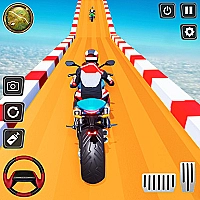 Moto Stunt Racing Game Cover