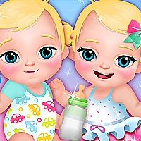 My New Baby Twins Game Cover