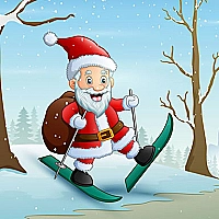 Santa Present Delivery Game Cover