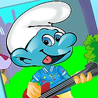 Smurf Dress Up Game Cover