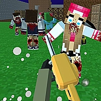 Advanced Blocky SWAT Zombie Game Cover
