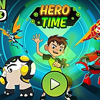 BEN 10 HERO TIME Game Cover