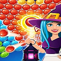 Bubble Shooter Halloween Game Cover