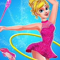 Gymnastic SuperStar Girls Dress Up Game Cover