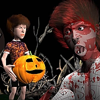 Halloween Hoops Game Cover