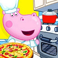 Hippo Pizza Maker Game Cover