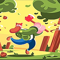 Idle Chop & Mine Game Cover