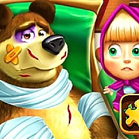 Masha and the Bear Jigsaw  Game Cover