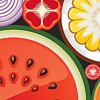 Merge Veggies Game Cover