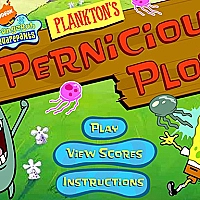 Planktons Pernicious Plot Game Cover