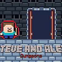 Steve and Alex Dungeons Game Cover