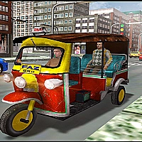 Tuk Tuk Auto Rickshaw Driver: Tuk Tuk Taxi Driving Game Cover